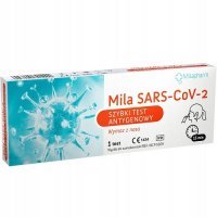 MILA SARS-CoV-2 Szybki test Covid-19 antygenowy Wymaz z nosa