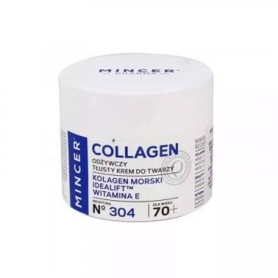 MINCER Collagen Krem do twarzy 304 70+  50ml