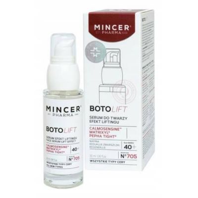 MINCER PHARMA BOTOLIFT Serum do twarzy Efekt Liftingu 705, 50ml KRÓTKA DATA 25.11.2024