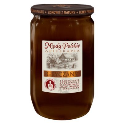 Miody Polskie Miód gryczany, 950 g