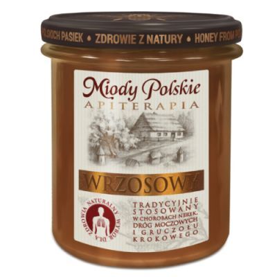 Miody Polskie Miód wrzosowy, 400 g
