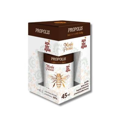 Miody Polskie Propolis Forte ekstrakt 10%, 45 ml
