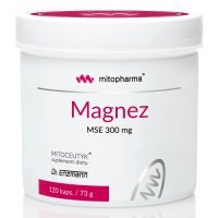 MITOPHARMA Magnez MSE 300 mg 120 kapsułek  Dr. Enzmann