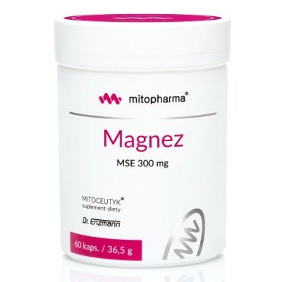 MITOPHARMA Magnez MSE 300 mg  60 kapsułek  Dr. Enzmann