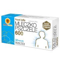 MLECZKO PSZCZELE 600 Royal Jelly 32 kapsułki