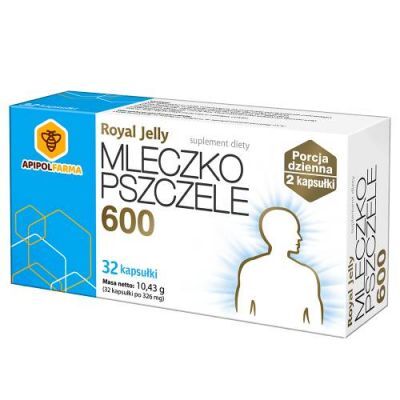 MLECZKO PSZCZELE 600 Royal Jelly 32 kapsułki