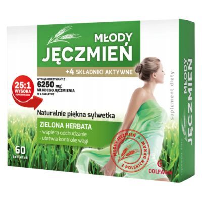 MŁODY JĘCZMIEŃ 60 tabletek COLFARM