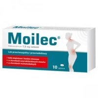 MOILEC 7,5 mg 10 tabletek