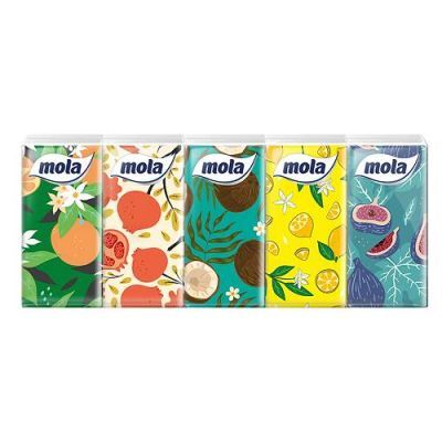 Mola Tropical Chusteczki higieniczne, 10 opakowań