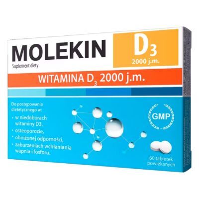 MOLEKIN D3 2000 j.m. 60 tabletek