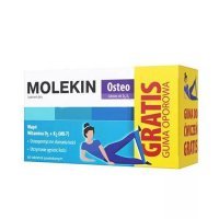 MOLEKIN OSTEO 60 tabletek + guma oporowa GRATIS