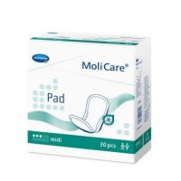 MoliCare Pad Midi 3 Wkłady anatomiczne dla kobiet i mężczyzn, 30 szt.
