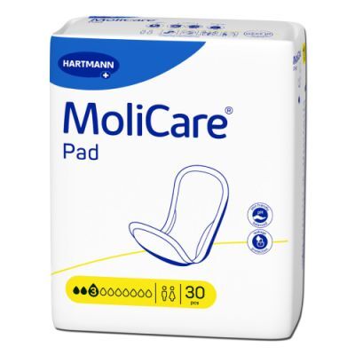 MoliCare Pad Midi Wkładki urologiczne 3 krople, 30 szt.