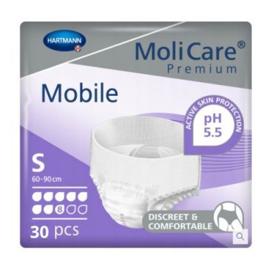 MoliCare Pieluchomajtki PREMIUM Mobile 8K rozmiar S, 30szt.