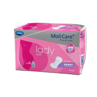 MoliCare Premium Lady Pad 4,5 kropli Wkłady anatomiczne chłonne, 14 szt.