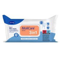 MoliCare Skin Chusteczki nawilżane do pielęgnacji 3w1, 50 szt.