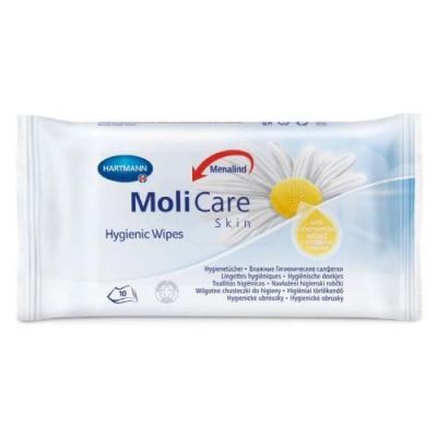 MoliCare Skin Wilgotne chusteczki do higieny, 10szt.