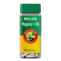 Moller's Magnez + witamina B6, 90 tabl.