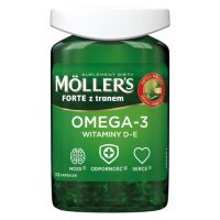 MOLLERS FORTE Z TRANEM 112 kapsułek, odporność