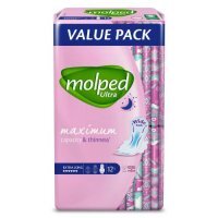 MOLPED Anatomiczne podpaski ULTRA extra long, 12szt.