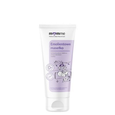MOMME Emolientowe masełko do pielęgnacji skóry atopowej, skłonnej do podrażnień, 100 ml
