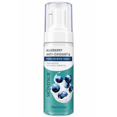 Mond'Sub Milky Shake Blueberry Pianka do mycia twarzy, 120 ml