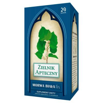 MORWA BIAŁA FIX 20 saszetek HERBAPOL LUBLIN