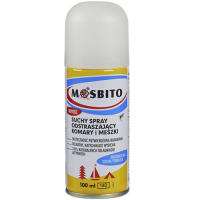 MOSBITO suchy Spray odstraszający komary i meszki 100 ml
