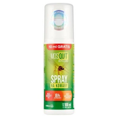 MosQuit Repellent Spray na komary, 100ml KRÓTKA DATA 27.04.2026