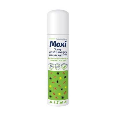 Moxi Spray na komary, kleszcze, meszki, 90 ml