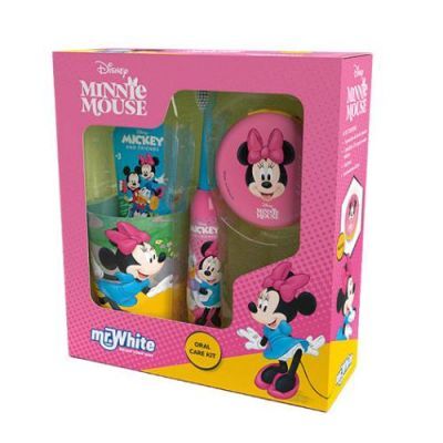 Mr.White Zestaw do higieny jamy ustnej dla dzieci Minnie Mouse