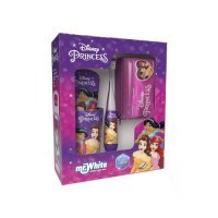 Mr.White Zestaw do mycia zębów Disney Princess 3+ Szczoteczka migająca + Pasta do zębów, 75 ml + Kubek + Organizer ze spinkami