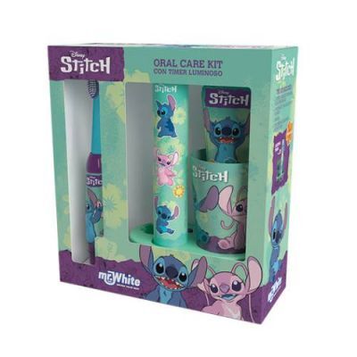 Mr.White Zestaw do higieny jamy ustnej dla dzieci Stitch