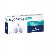 MUCOPECT CONTROL, 375 mg, 30 kapsułek twardych
