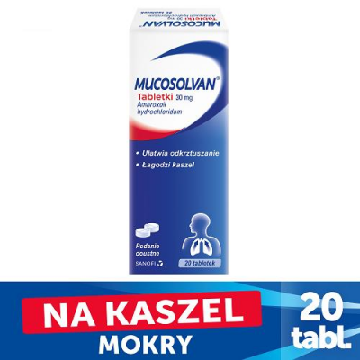 MUCOSOLVAN 30 mg 20 tabletek