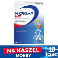 MUCOSOLVAN MAX 75 mg 10 kapsułek o przedłużonym uwalnianiu