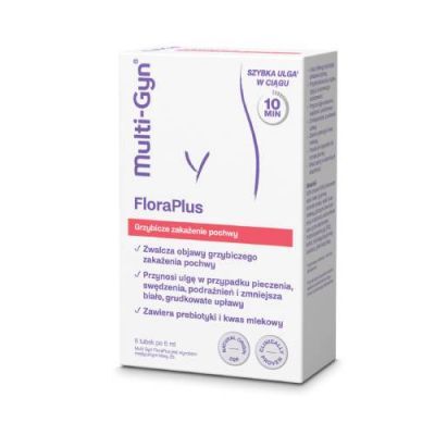 Multi-Gyn FloraPlus Żel dopochwowy, 5 tubek x 5 ml