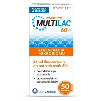Multilac 60+, 50 kaps.