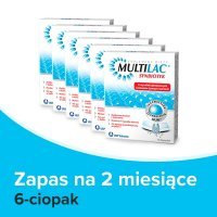 6x MULTILAC SYNBIOTYK (Probiotyk + Prebiotyk) 10 kapsułek