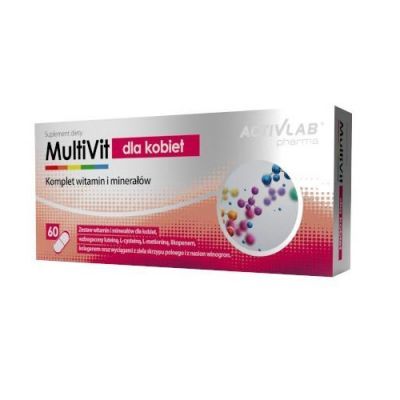 MULTIVIT DLA KOBIET 60 kapsułek Activlab Pharma