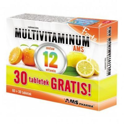 MULTIVITAMINUM AMS Forte, 60+30tabl.