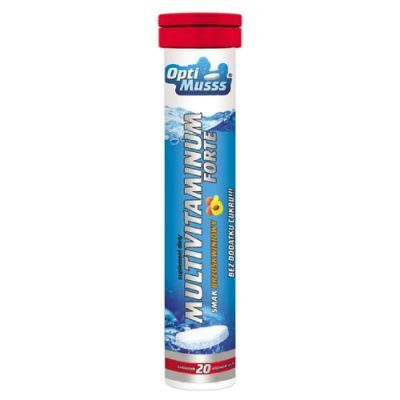 MULTIVITAMINUM Forte Optimusss 20 tabletek musujących