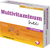 MULTIVITAMINUM HEC 50 tabletek