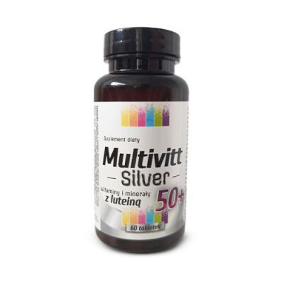 Multivitt Silver 50+, 60 tabl.