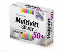 MULTIVITT SILVER 50+ 60 tabletek