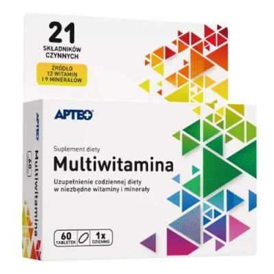 Multiwitamina APTEO, 60 tabletek
