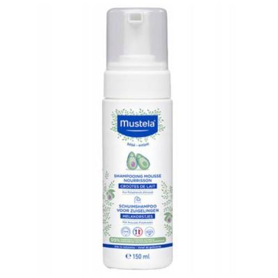 MUSTELA BEBE ENFANT Szampon w piance dla niemowląt 150 ml