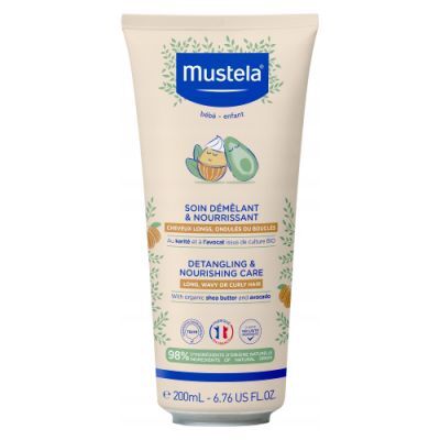 Mustela Bebe Odżywka do włosów dla dzieci ułatwiająca rozczesywanie, 200 ml