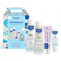 MUSTELA Zestaw Little Baby Care Pierwsza Pielęgnacja dla Maluszka (Żel do mycia, 200 ml + Szampon, 200 ml + Krem do twarzy, 40 ml + Krem do przewijania, 50 ml)