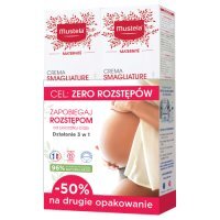 MUSTELA MATERNITE Krem na rozstępy 3w1, 2x250ml